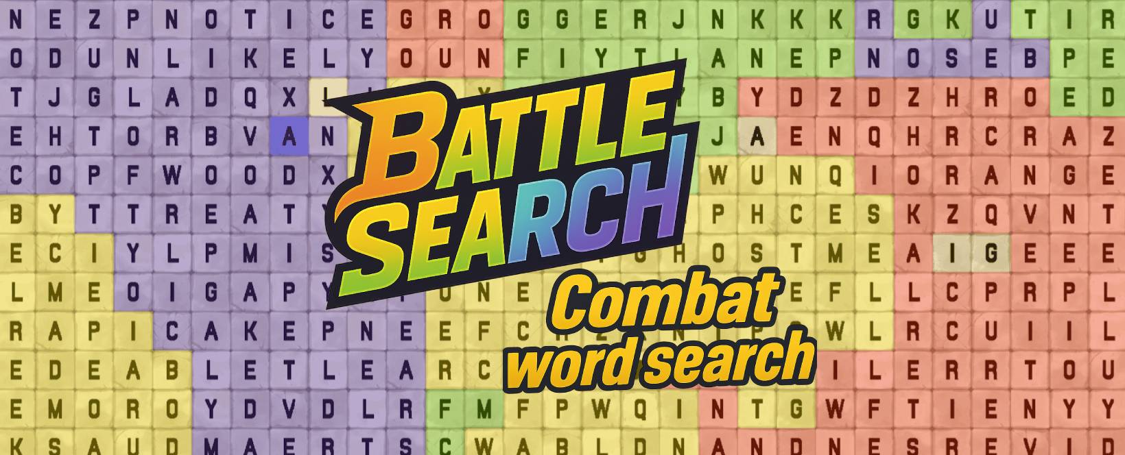 Multiplayer Combat Word Search Game - Battle Search